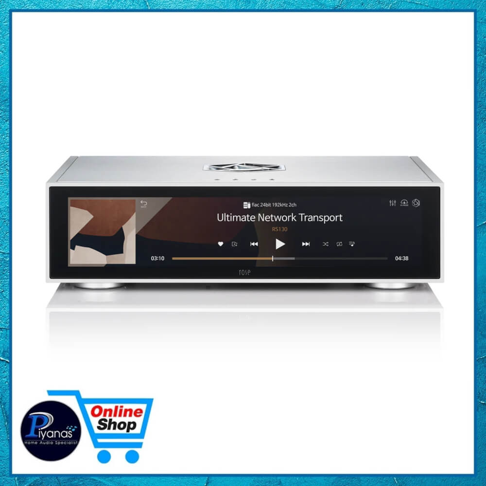 อุปกรณ์รับสัญญาณ HIFI ROSE : RS-130 TRANSPORT (SILVER)